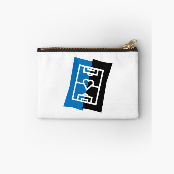 Item preview, Soccer field with heart - blue / black designed and sold by 22ndbrand.