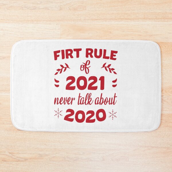 Item preview,  First Rule Of 2021 SVG, Never Talk About 2020 SVG files for Cricut or Silhouette, Funny 2020 svg cut file, Holiday Shirt svg, About 2020 svg designed and sold by bigfamilytee.