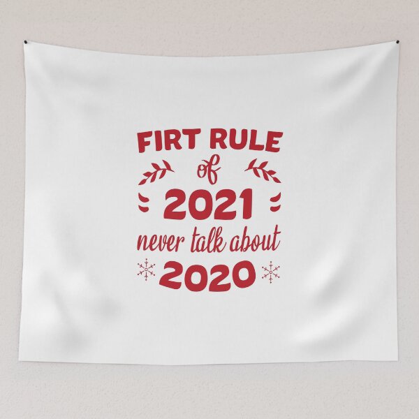 Item preview,  First Rule Of 2021 SVG, Never Talk About 2020 SVG files for Cricut or Silhouette, Funny 2020 svg cut file, Holiday Shirt svg, About 2020 svg designed and sold by bigfamilytee.