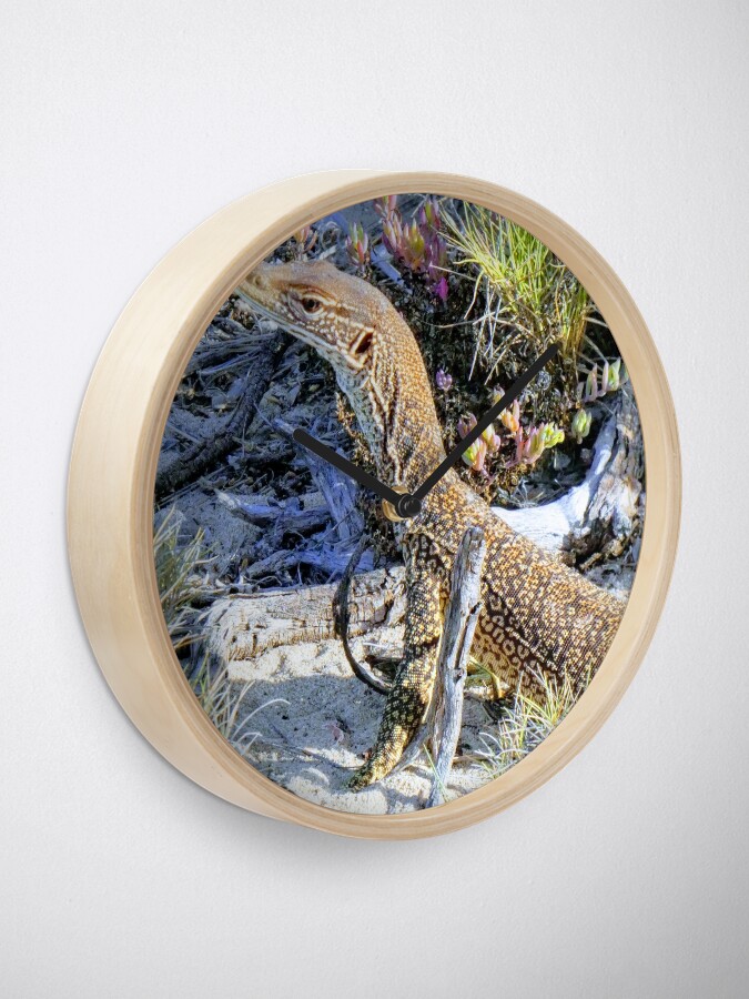 Alternate view of Perentie Australian Lizard Clock