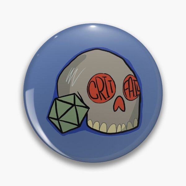 Item preview, CRIT FAIL Skull designed and sold by DJSnappers.