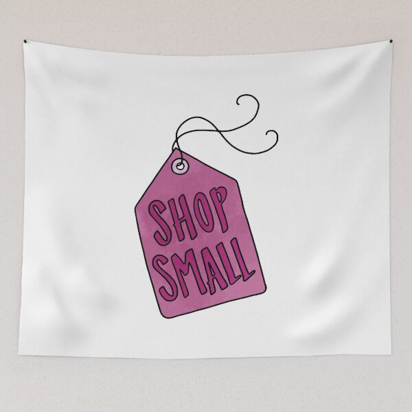 Item preview, Pink Shop Small Gift Tag designed and sold by murialbezanson.