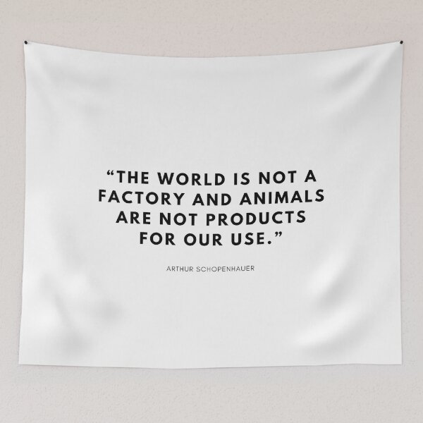 Item preview, Arthur Schopenhauer`s quote designed and sold by vegangabriel.