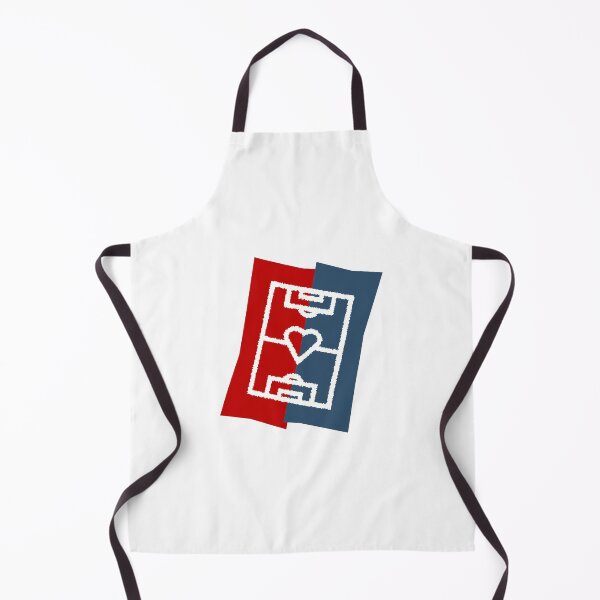 Item preview, Soccer field with heart - red / dark blue designed and sold by 22ndbrand.