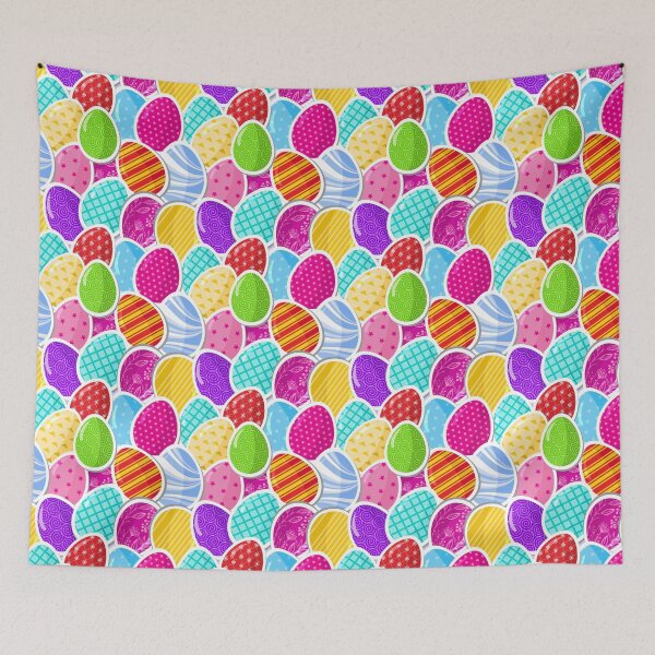 Item preview, Easter Eggs Pattern designed and sold by Spaceshipsells.