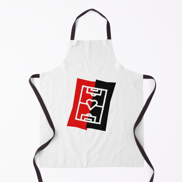 Item preview, Soccer field with heart - red / black designed and sold by 22ndbrand.