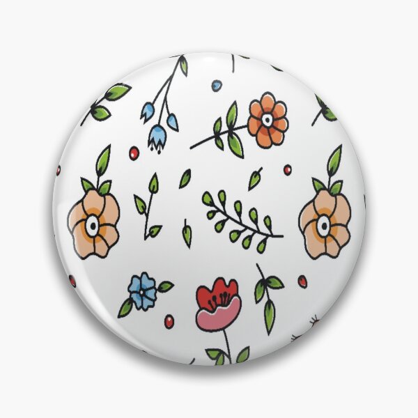Item preview, Spring Cartoon Colourful Flowers designed and sold by sarafianoss.