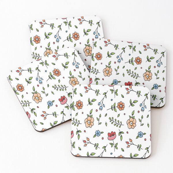 Item preview, Spring Cartoon Colourful Flowers designed and sold by sarafianoss.