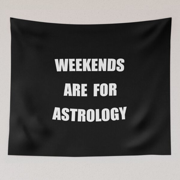 Item preview, Weekends Are For Astrology Funny designed and sold by Mustard Prophet.