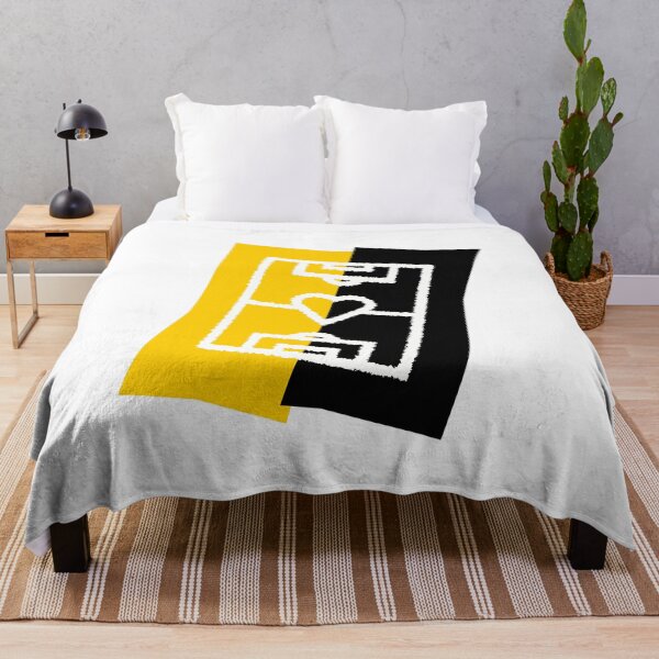 Item preview, Soccer field with heart - yellow / black designed and sold by 22ndbrand.