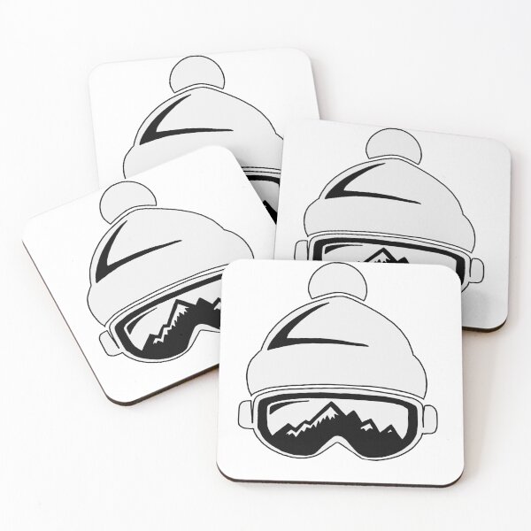 Item preview, Black and white mountain snow goggles  designed and sold by adesignworld.