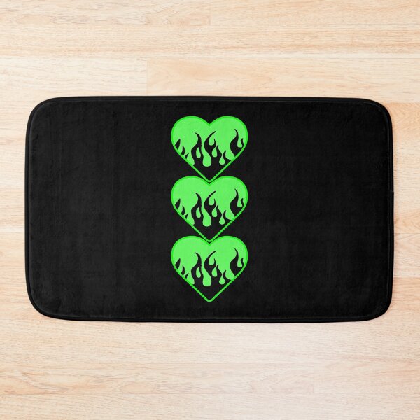 Item preview, 3 layered black flame blue heart designed and sold by stickersbyro ☆.