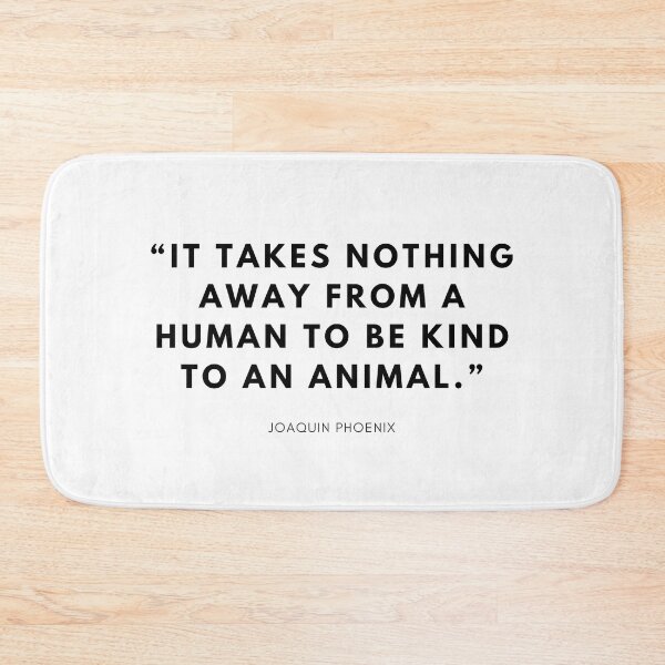 Item preview, Joaquin Phoenix`s quote designed and sold by vegangabriel.