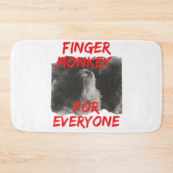 Item preview, Finger Monkey for Everyone and Drawing of Monkey Face designed and sold by wodra.