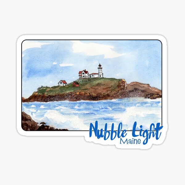 Nubble Light, Maine Sticker