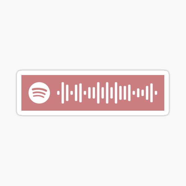 Good Days - Código de Spotify de SZA Pegatina