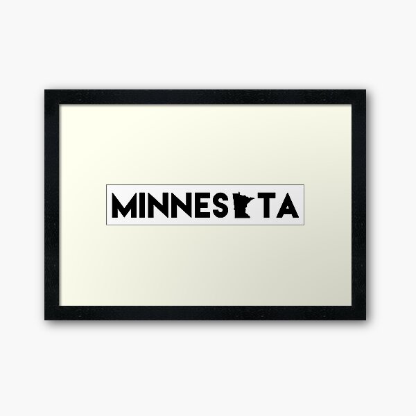 Minnesota Framed Art Print