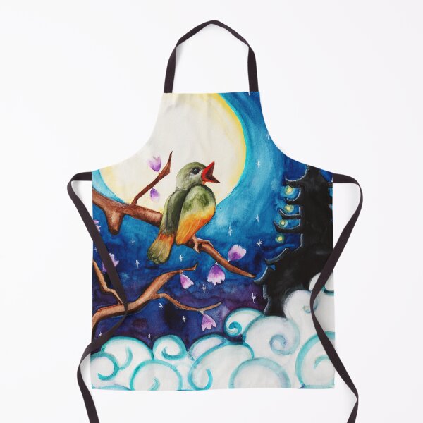 Item preview, Watercolor - The nightingale designed and sold by Karolien Kenis.