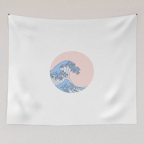 Item preview, Great Wave Aesthetic Essential T-Shirt designed and sold by mejon3.