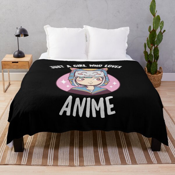 Item preview, Just A Girl Who Loves Anime designed and sold by OnepixArt.