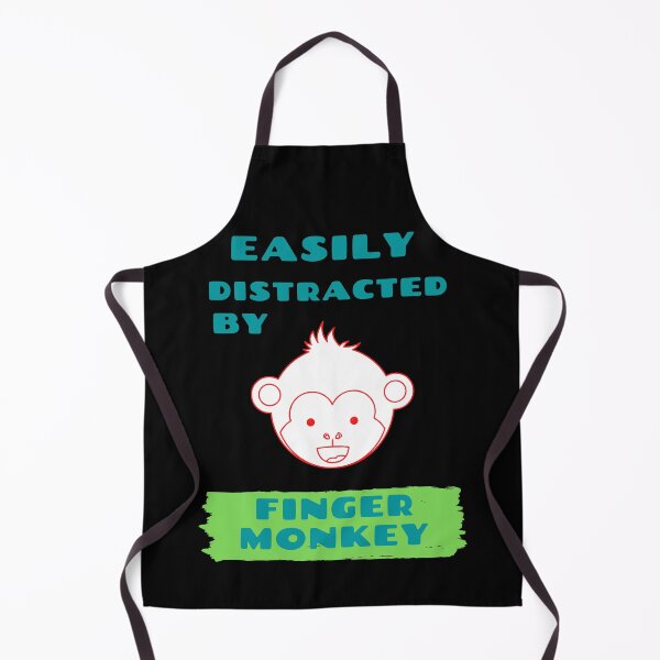 Item preview, Easily Distracted by Finger Monkey designed and sold by wodra.