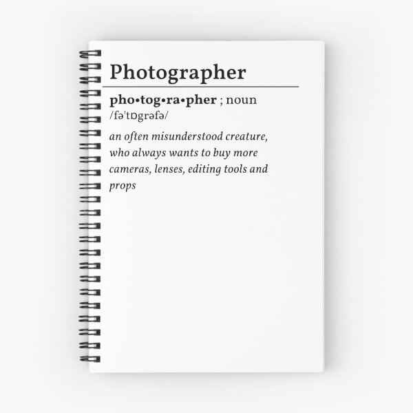 Item preview, Photographer Definition T-Shirt designed and sold by rawtogs.