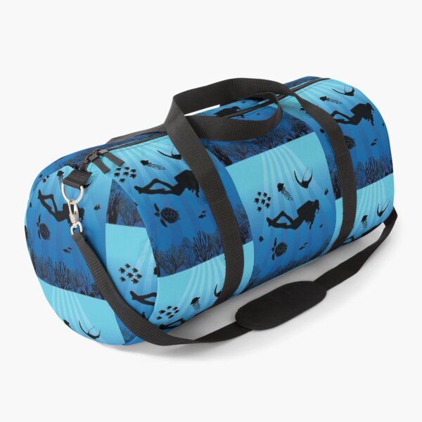 Item preview, Deep Water Diver Sea Life Square designed and sold by TheInkElephant.