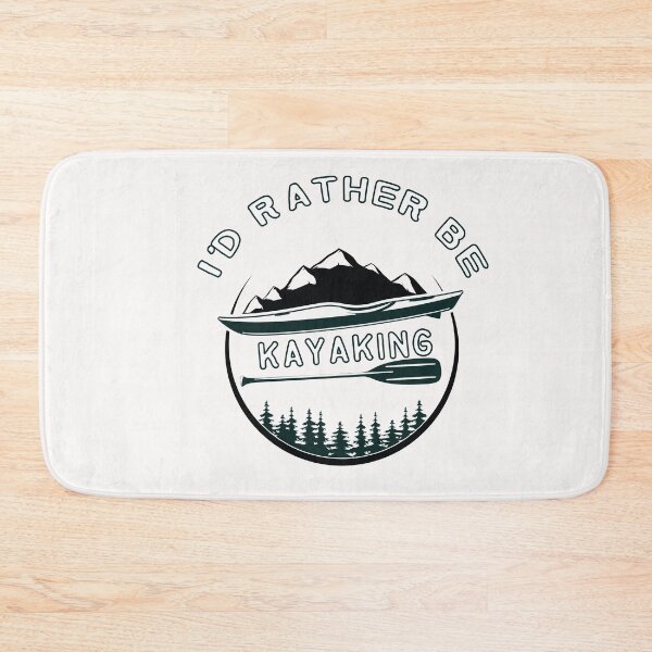 Item preview, I'D Rather Be Kayaking  - Funny  - I love Kayaking   designed and sold by Hannah  Pillic.