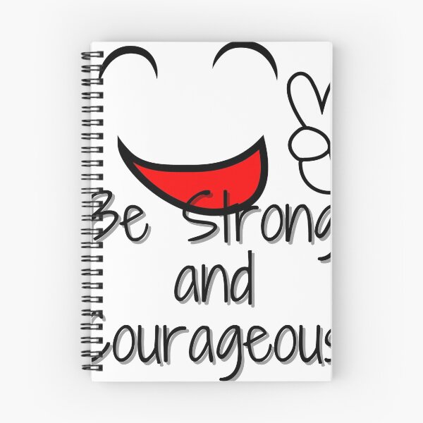 Item preview, be strong and courageous designed and sold by santaila.