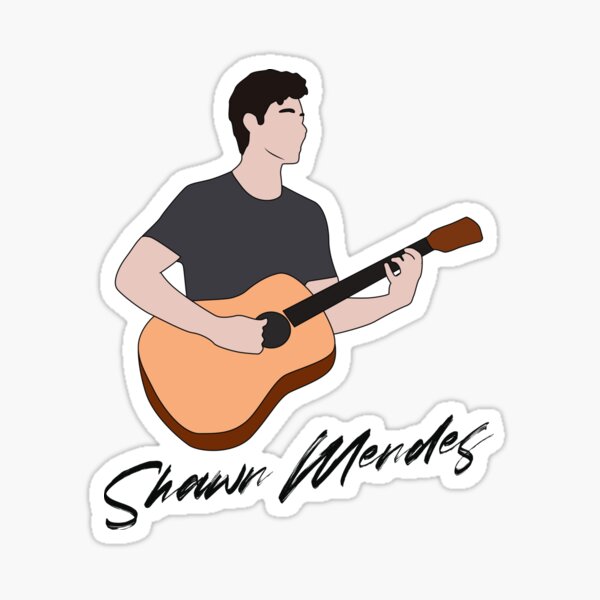 Shawn Mendes Singer Stickers for Sale