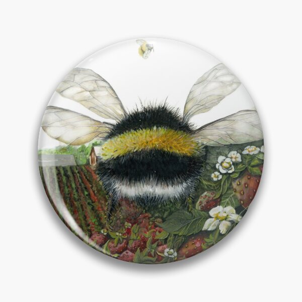 Item preview, Strawberry Bees  designed and sold by Tatianaprints.