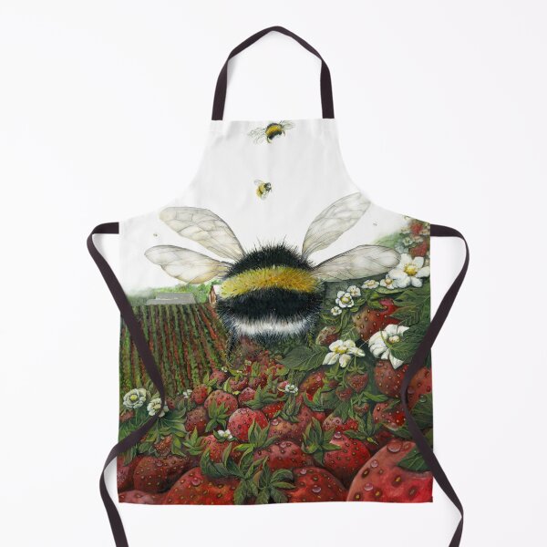 Item preview, Strawberry Bees designed and sold by Tatianaprints.