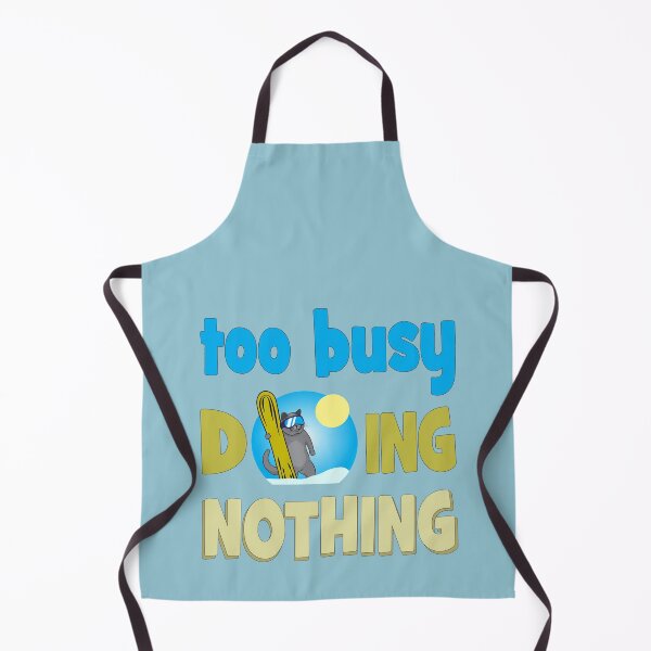 Item preview, Too Busy Doing Nothing - Funny Lazy British Shorthair Cat designed and sold by MiloCuteCat.