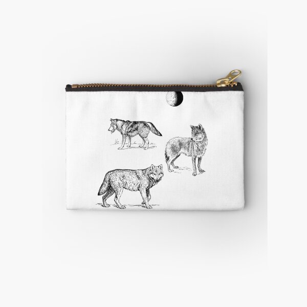 Item preview, Beautiful 3 Timber Wolf Moon | Great Three Grey Wolfpack | designed and sold by BestBash.