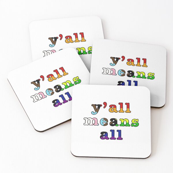 Item preview, Y’all Means All - Pride Flag designed and sold by Jadorefourier.