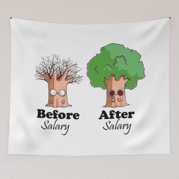 Item preview, Before-After Salary designed and sold by Zetsmo.