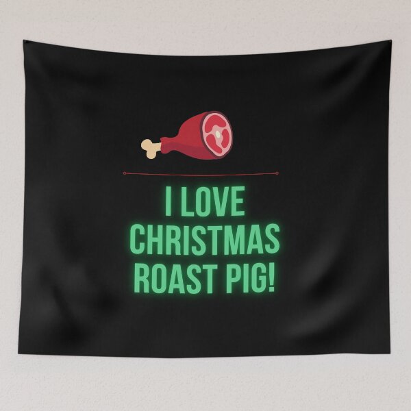Item preview, I love Christmas roast pork! designed and sold by Viktor Kabbach.