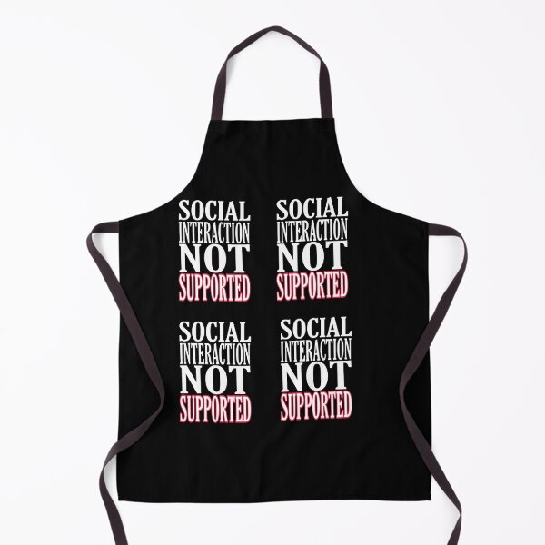 Item preview, Social Interaction Not Supported designed and sold by ihebwkqh17.