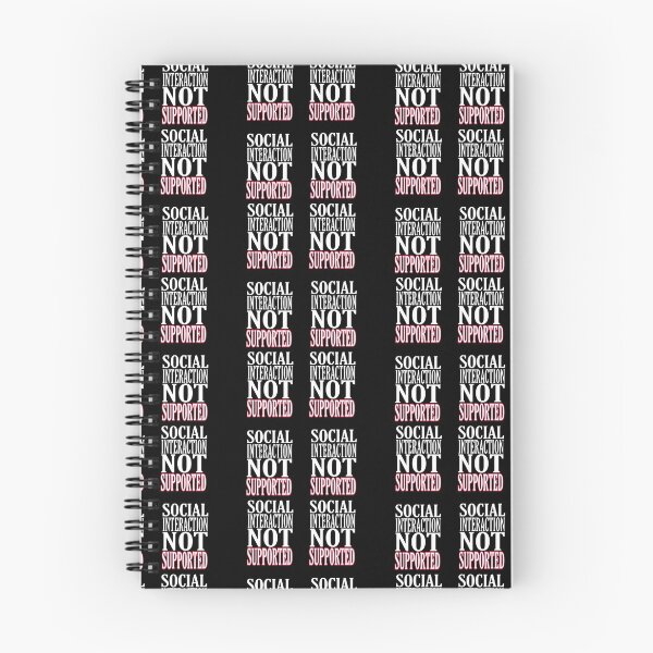 Item preview, Social Interaction Not Supported designed and sold by ihebwkqh17.