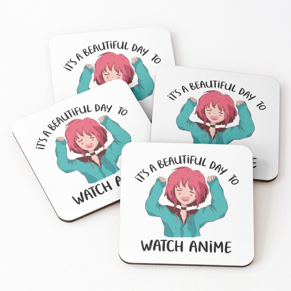 Item preview, It's A Beautiful Day To Watch Anime designed and sold by OnepixArt.
