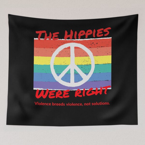 Item preview, The Hippies Were Right designed and sold by GildedHippie.