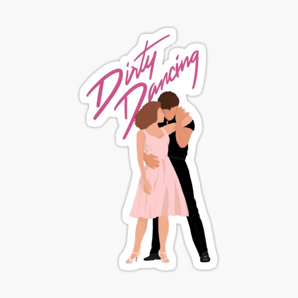 80s dirty dancin  Sticker