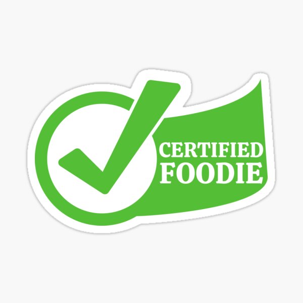 Item preview,  Certified Foodie designed and sold by Martin-bivert.