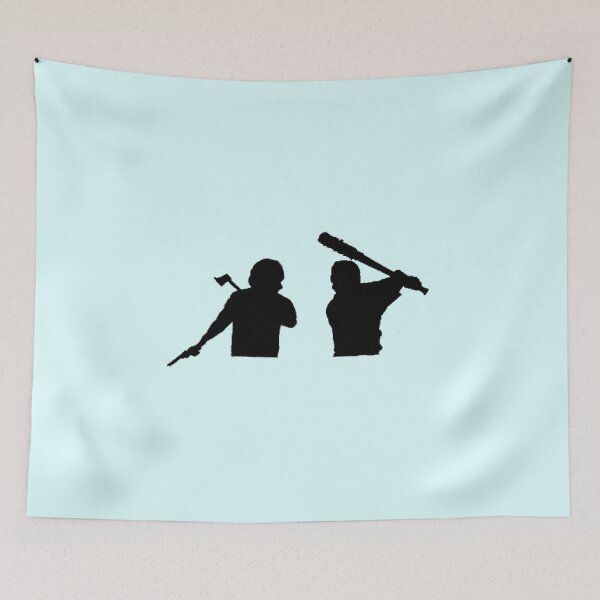 Item preview, Negan and Rick Grimes designed and sold by MoreArt15.