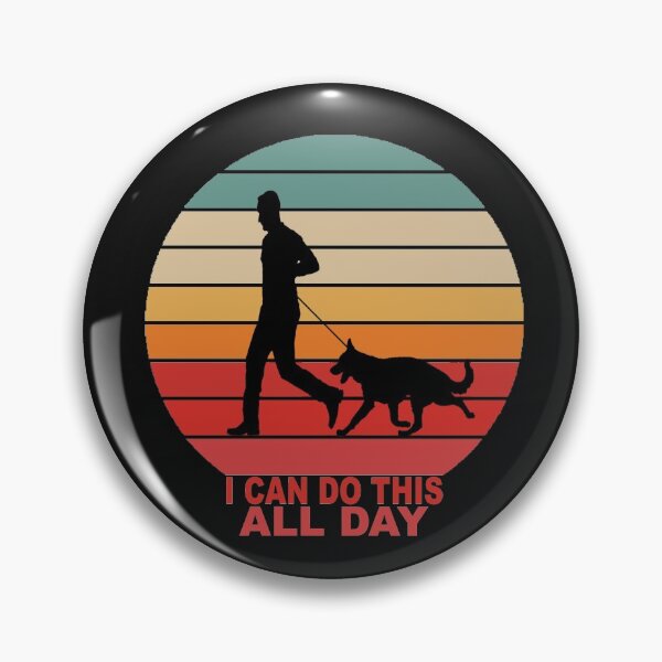 Item preview, I Can Do This All Day - walk with my dog designed and sold by HINDAM4U.