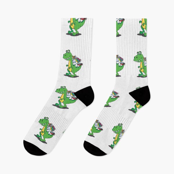 Item preview, Baby Unicorn riding T-rex designed and sold by Fit & Fun  Gallery.