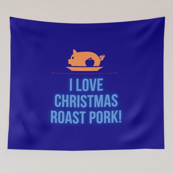 Item preview, I love Christmas roast pork! designed and sold by Viktor Kabbach.