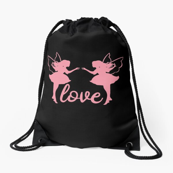 Cuarzo Rosa Natural Corazón De Cristal /& encanto de Hadas Tinkerbell Móvil Bolso De Mano