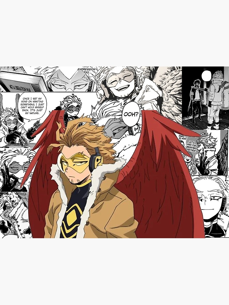 “MHA Hawks manga panels” Poster by jotarostan99 | Redbubble