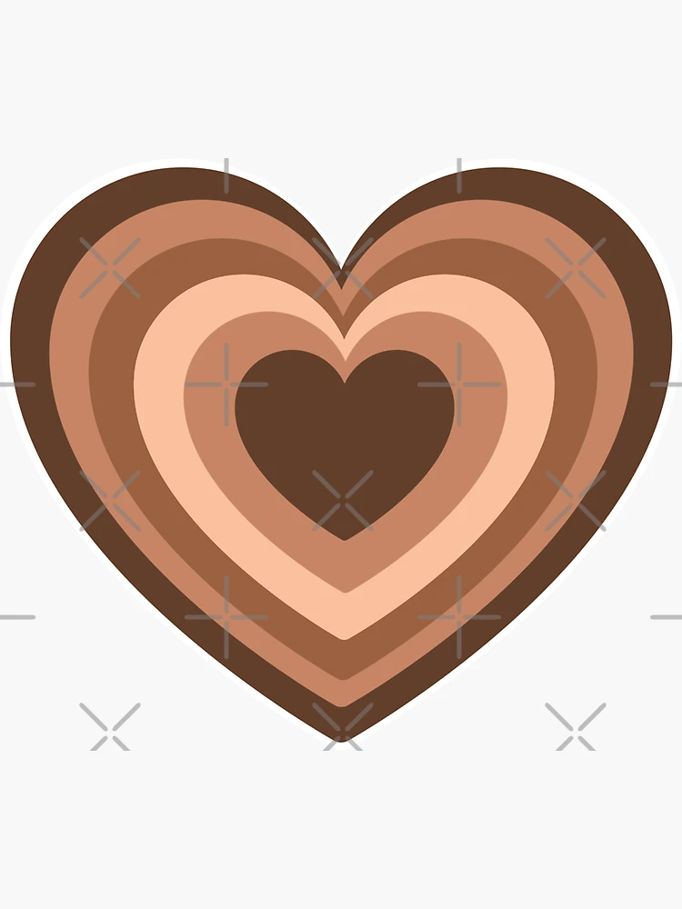 Love Heart Trans Brown / Brown